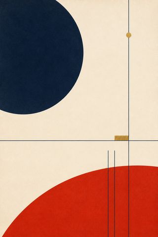 和モダンの幾何学アート